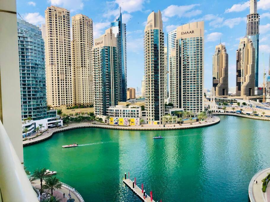 Panoramic Sea Views Studio Apartment - Marina Dubai Exterior photo
