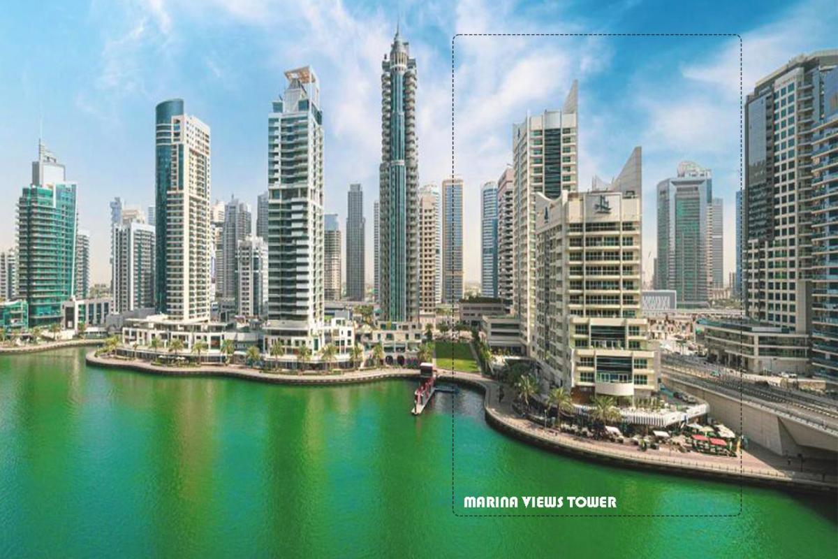 Panoramic Sea Views Studio Apartment - Marina Dubai Exterior photo
